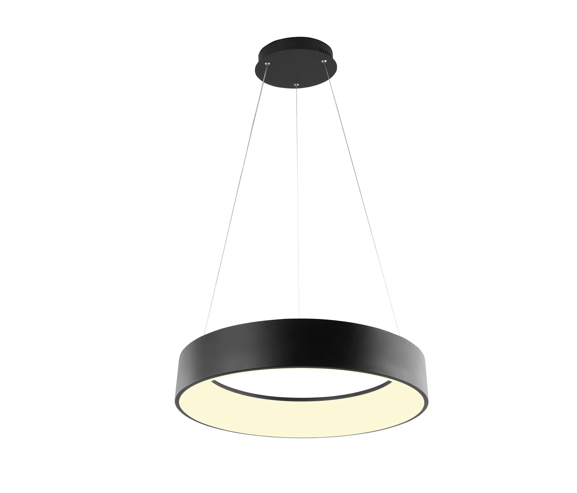 Luce Design Viseća lampa NOAH 60W 3000/4000/6500K Crna