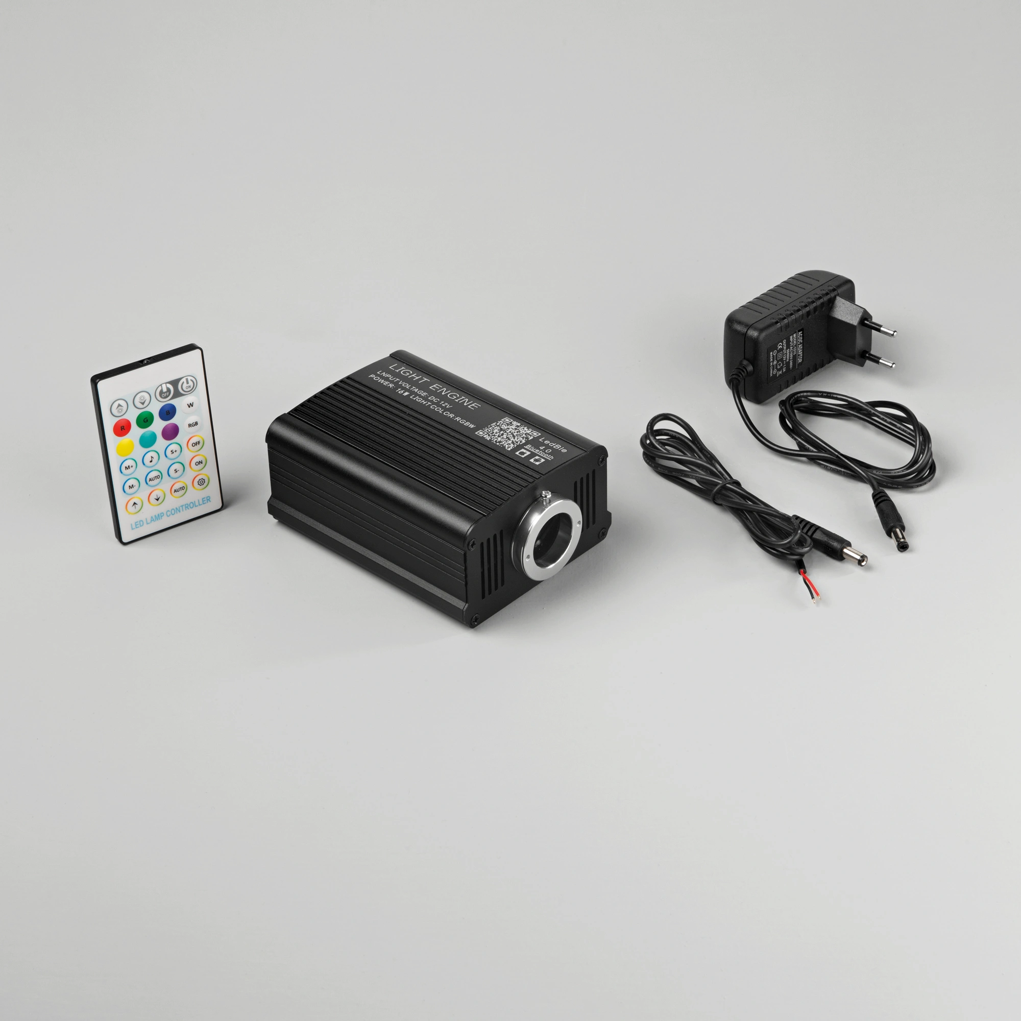 LED izvor svjetla za optička vlakna RGB + 4000K 16W DC12V + Adapter 220V Twinkle effekt