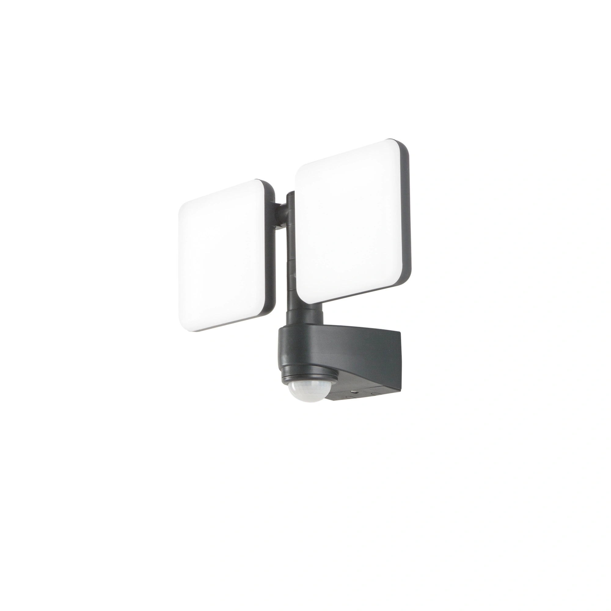 Intec Zidni LED reflektor SAT sa senzorom 2x10W 4000K Termoplastika Antracit