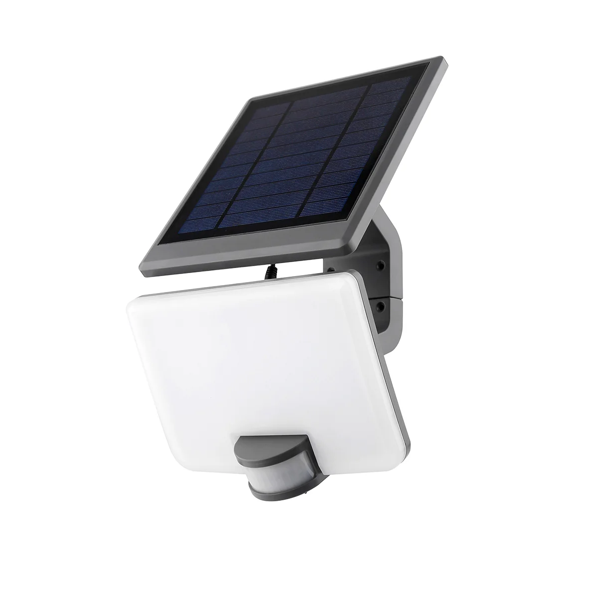 Intec Solarni LED reflektor sa senzorom ULYSSE 1x10W 4000K Termoplastika Antracit
