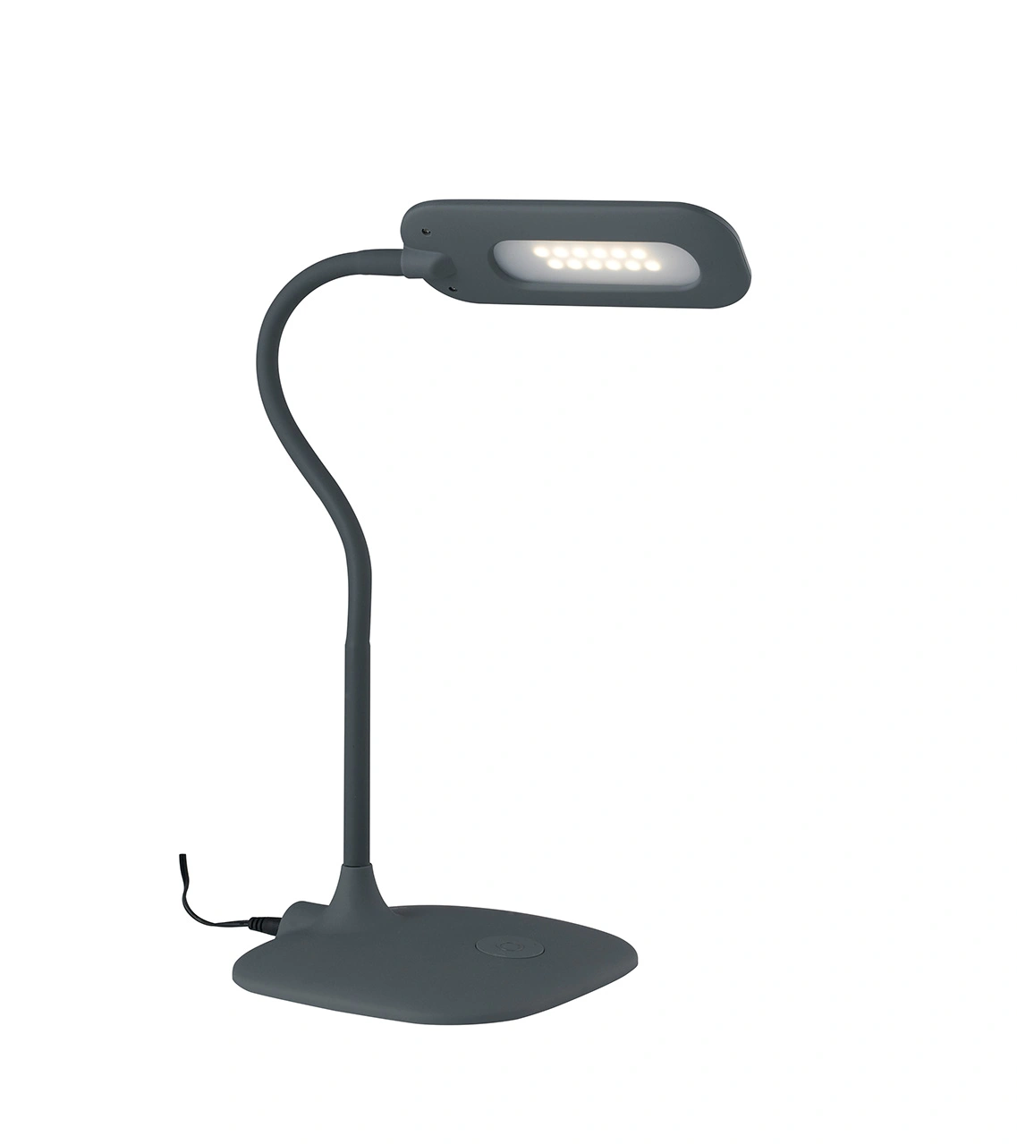 Luce Design LED stolna lampa DARWIN 4,8W Metal/Silikon Siva
