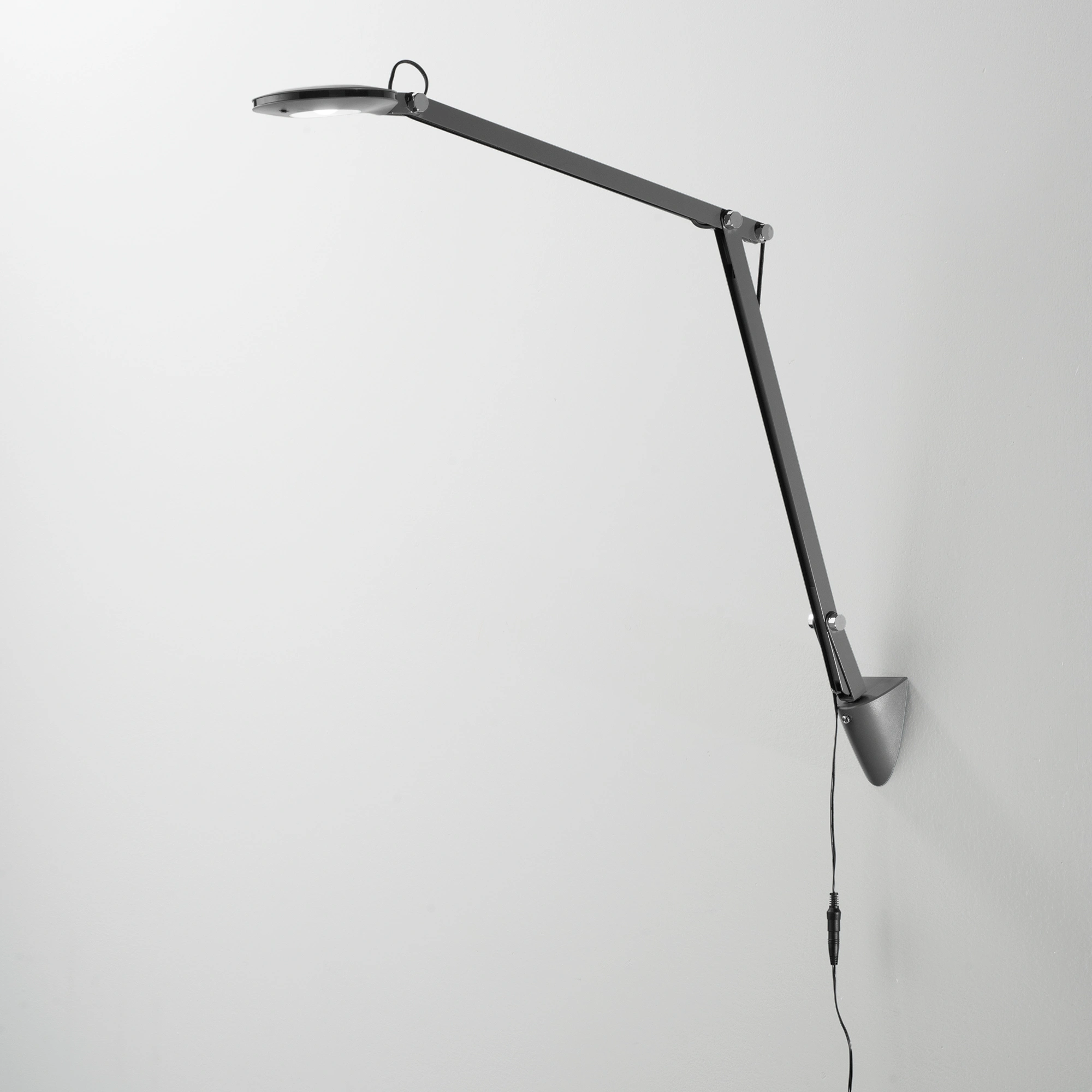 Luce Design LED stolna lampa LOCKE 6W 4000K Metal/Plastika Siva