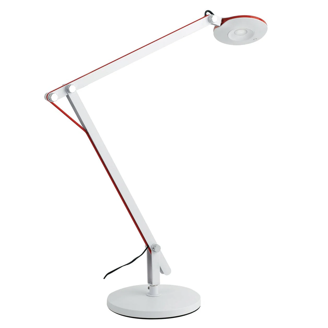 Luce Design LED stolna lampa LOCKE 6W 4000K Metal/Plastika Bijela