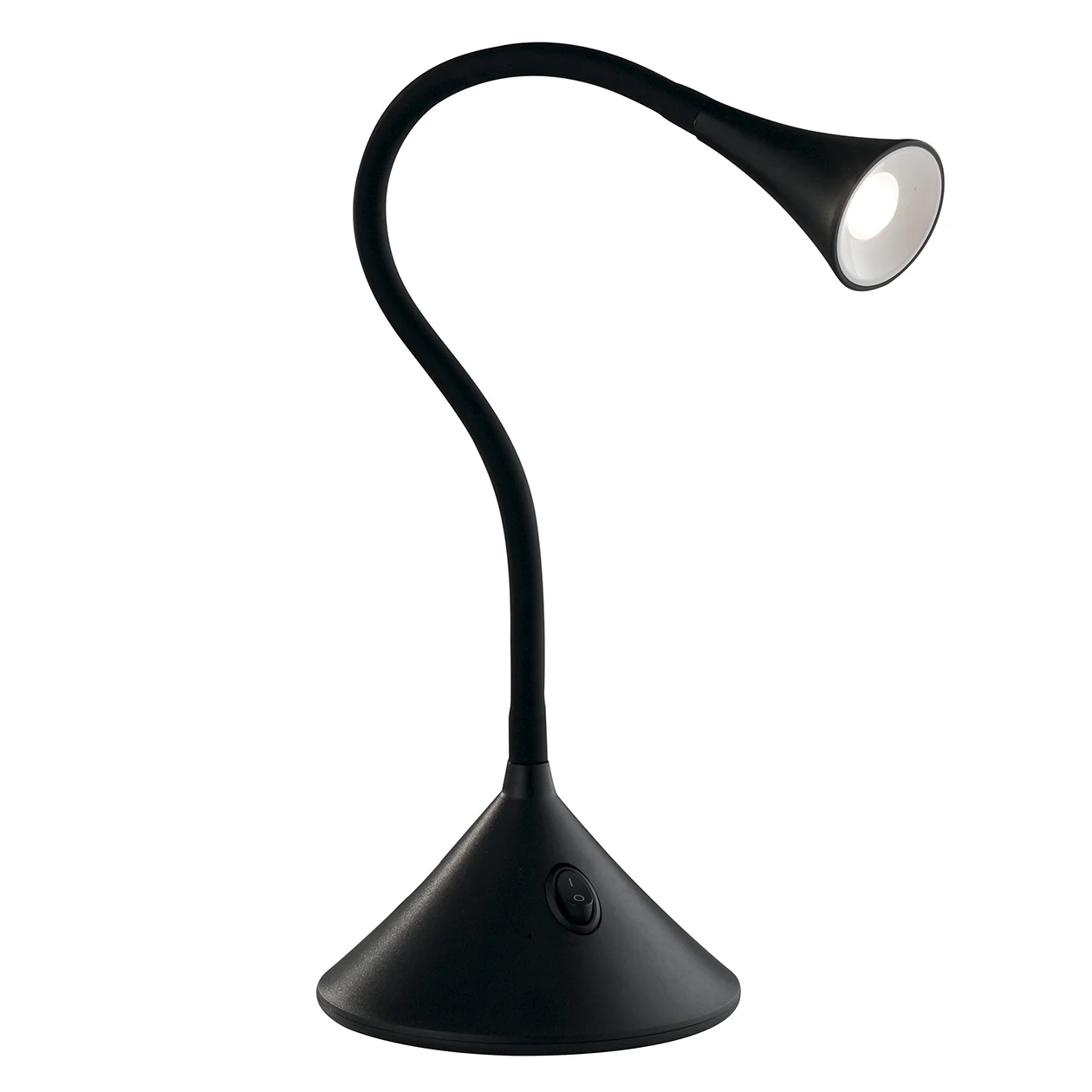 Luce Design LED stolna lampa NEWTON 3,2W Metal/Silikon Crna