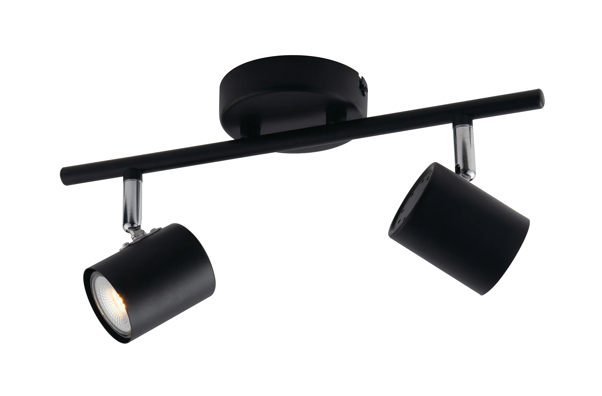 Luce Design Stropni reflektor ZERO 2xGU10 Metal Crna