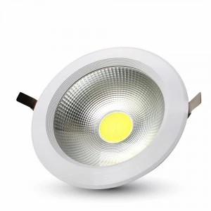 V-TAC Ugradbena LED Svjetiljka VT-26301 Okrugli 30W 6000K Aluminij Polikarbonat Bijeli