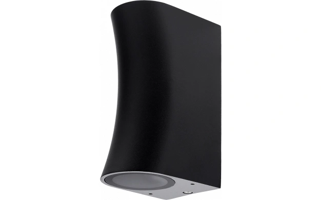Optonica Zidna lampa 2xGU10 Aluminij Crna