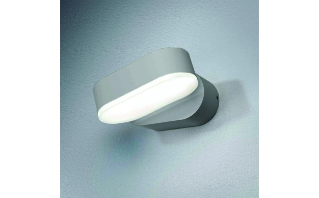 Optonica Zidna lampa 6W 3000K Aluminij Siva