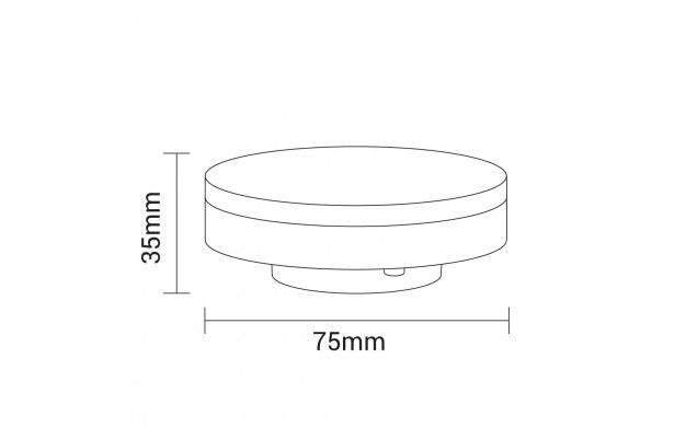 LED ŽARULJA GX53 7W 560lm 4500K