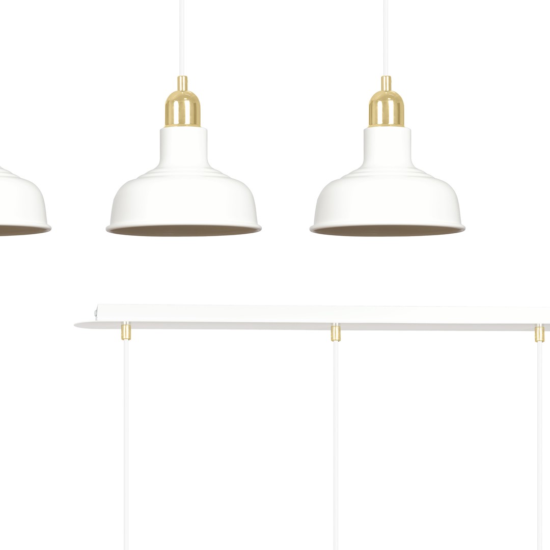 Emibig Visilica IBOR 230V 15W MAX LED E27 Čelik Bijela