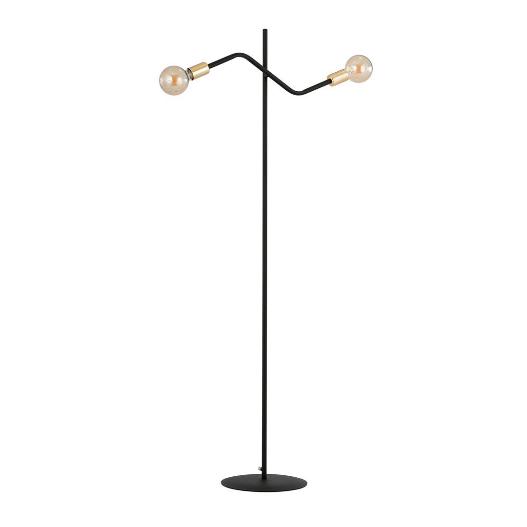 Emibig Stropna svjetiljka BOLT 230V 15W MAX LED E27 Čelik Crna