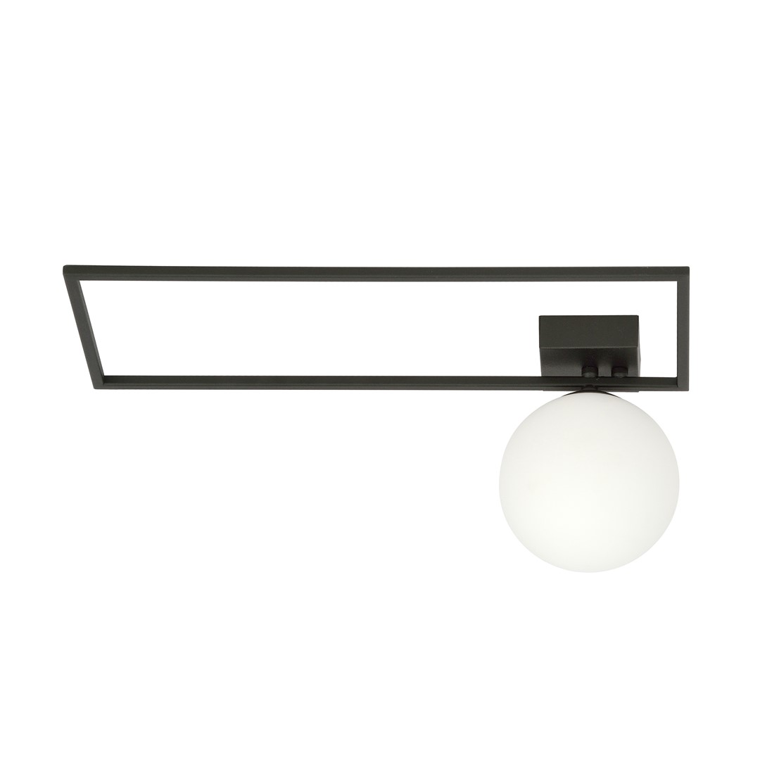 Emibig Stropna svjetiljka IMAGO 230V 10W MAX LED E14 Čelik/ Staklo Crna