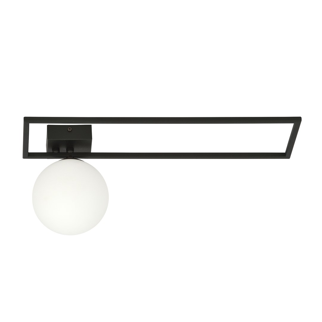 Emibig Stropna svjetiljka IMAGO 230V 10W MAX LED E14 Čelik/ Staklo Crna