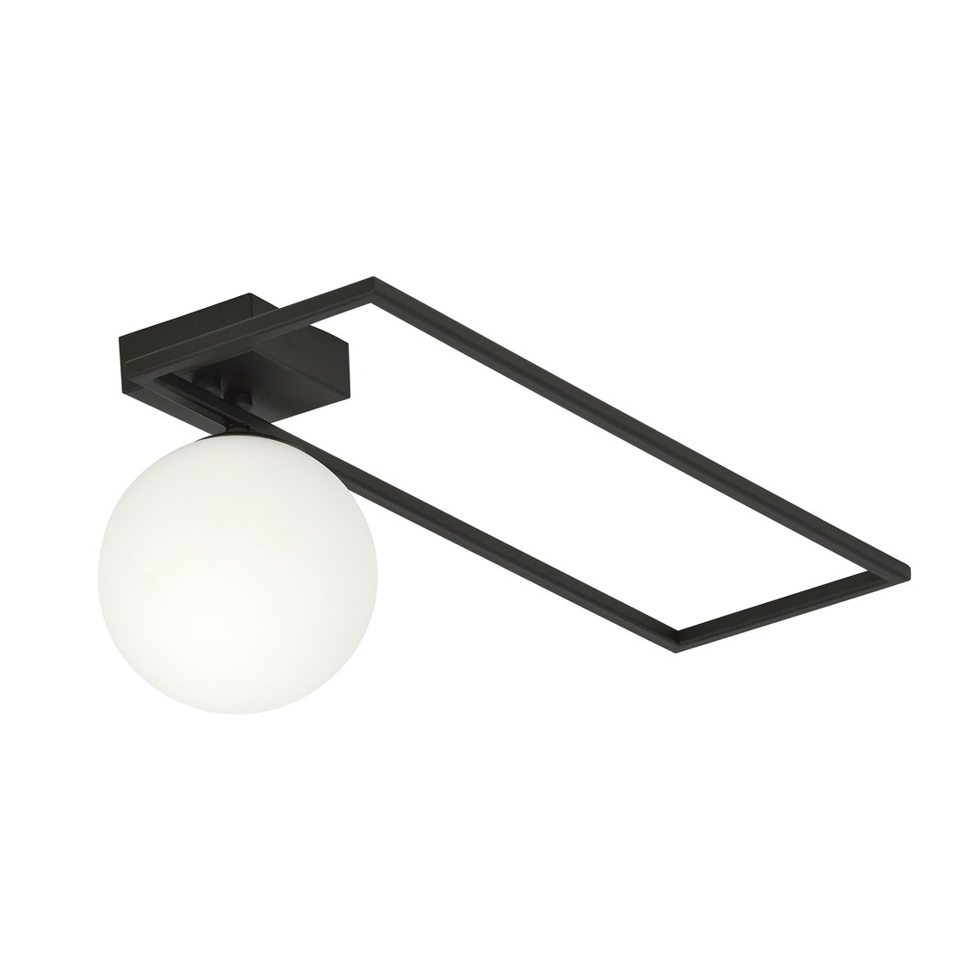 Emibig Stropna svjetiljka IMAGO 230V 10W MAX LED E14 Čelik/ Staklo Crna