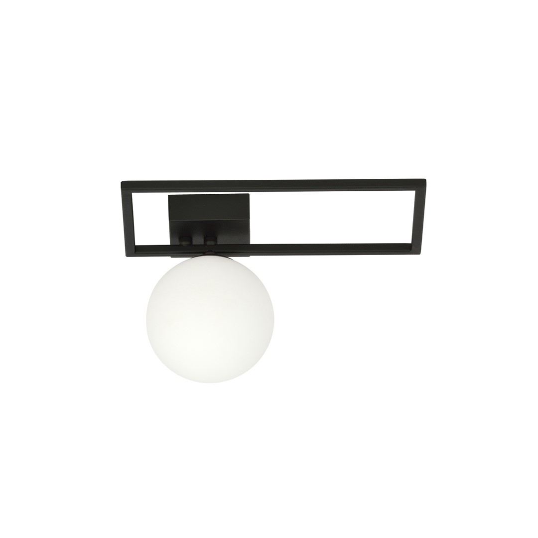 Emibig Stropna svjetiljka IMAGO 230V 10W MAX LED E14 Čelik/ Staklo Crna