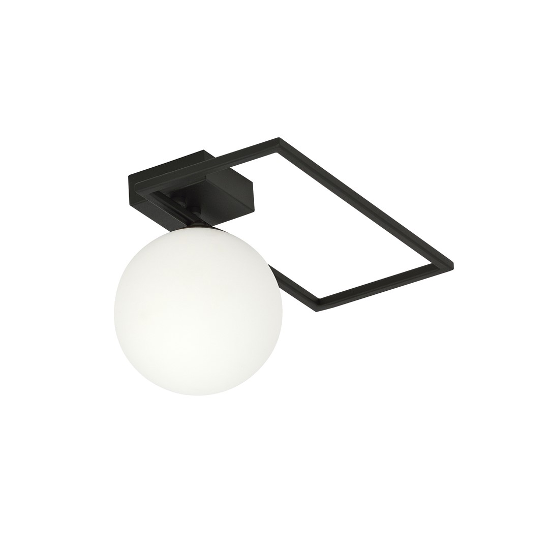 Emibig Stropna svjetiljka IMAGO 230V 10W MAX LED E14 Čelik/ Staklo Crna