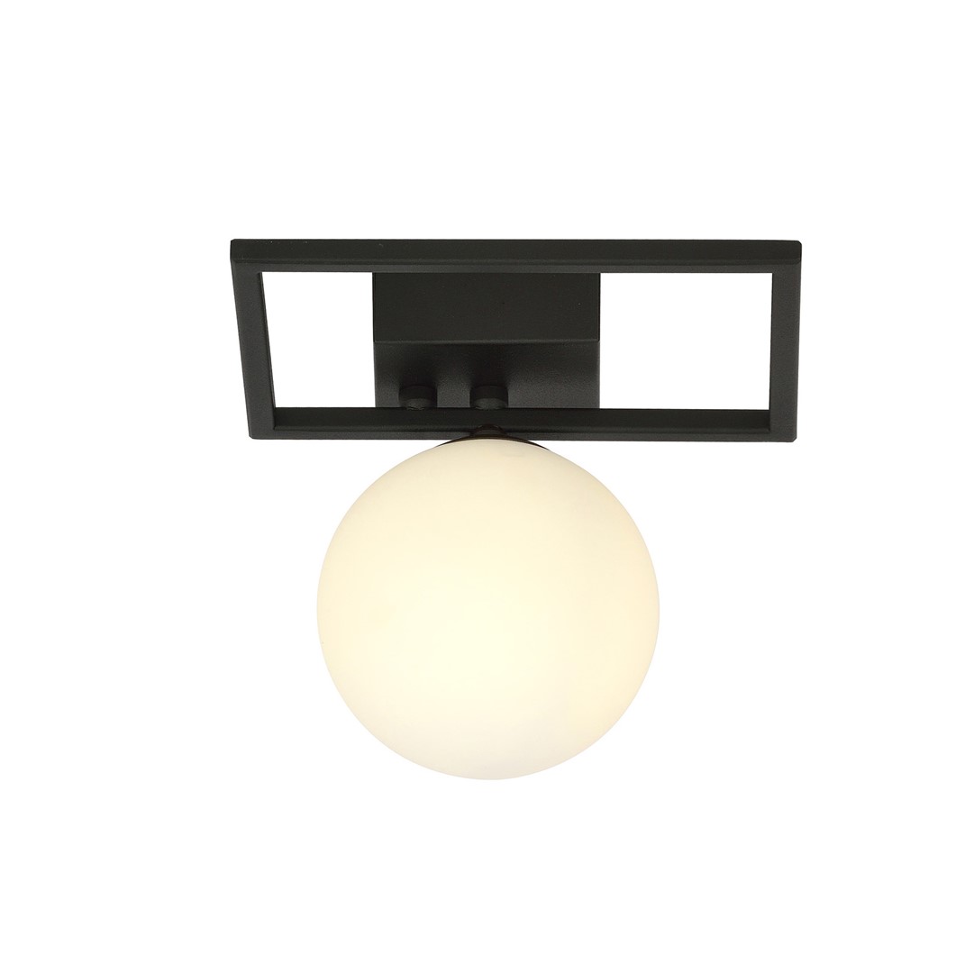Emibig Stropna svjetiljka IMAGO 230V 10W MAX LED E14 Čelik/ Staklo Crna