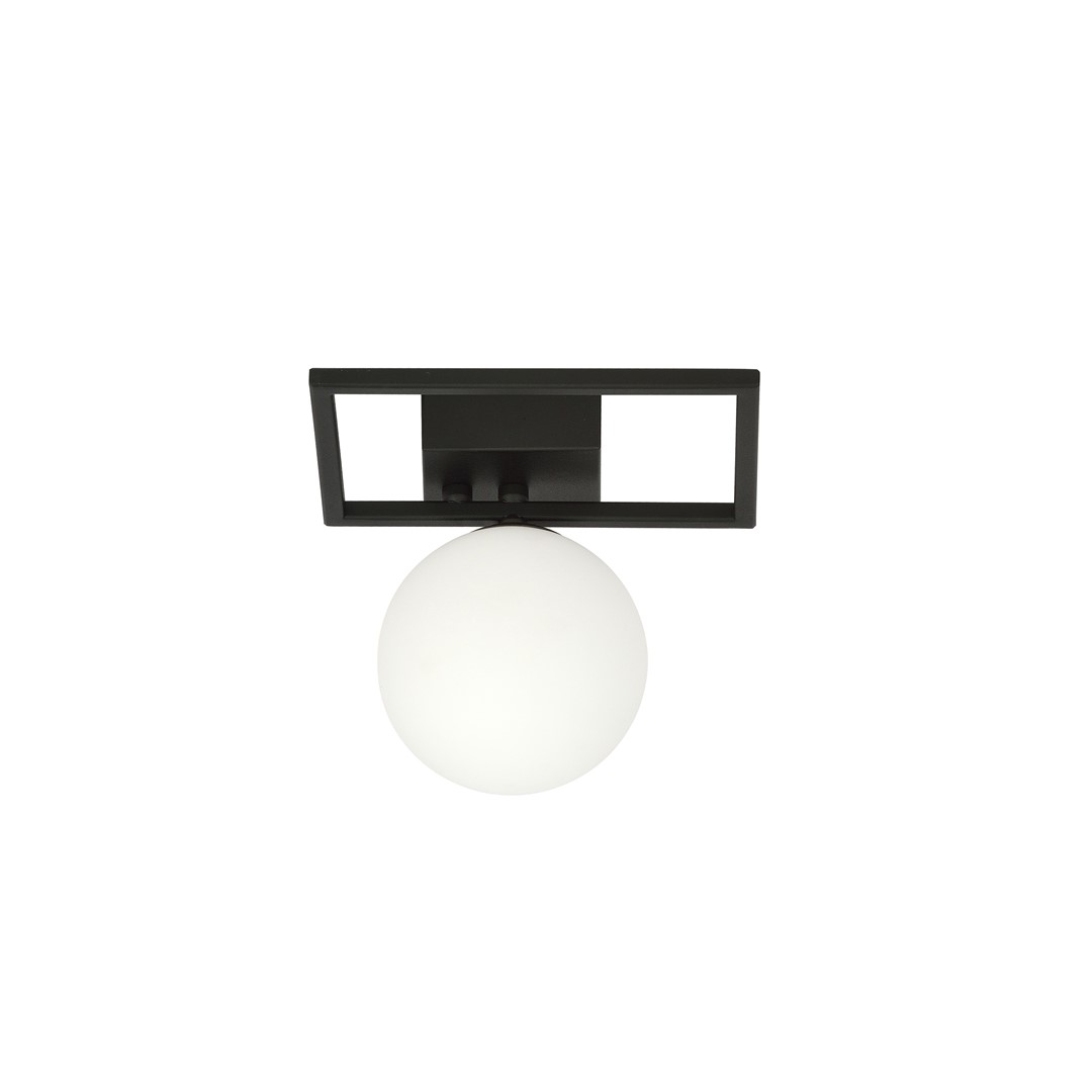 Emibig Stropna svjetiljka IMAGO 230V 10W MAX LED E14 Čelik/ Staklo Crna