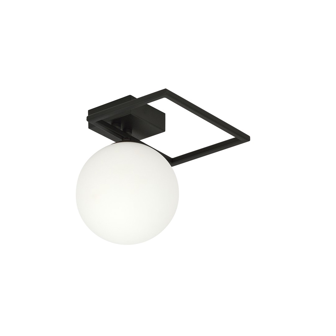 Emibig Stropna svjetiljka IMAGO 230V 10W MAX LED E14 Čelik/ Staklo Crna
