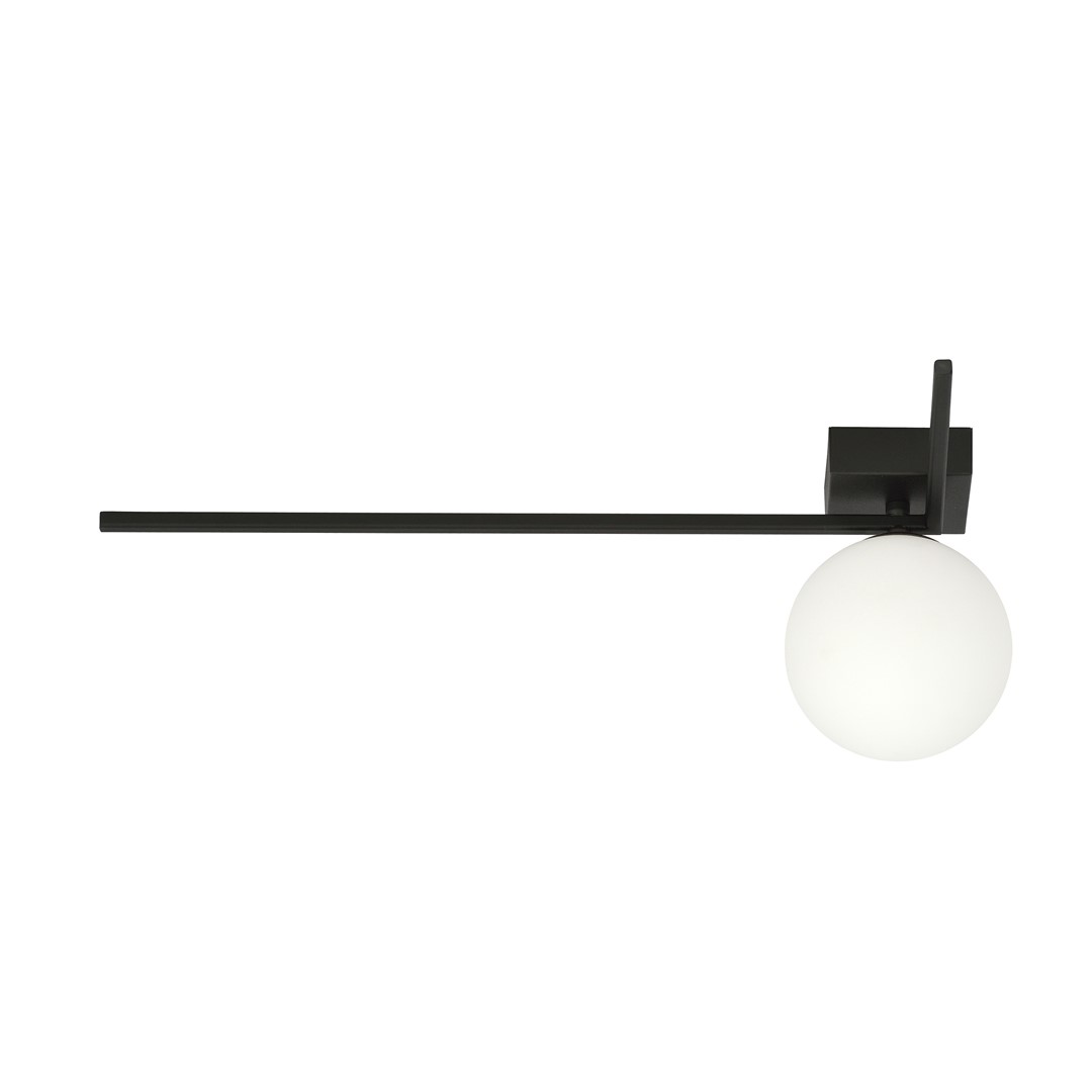Emibig Stropna svjetiljka IMAGO 230V 10W MAX LED E14 Čelik/ Staklo Crna