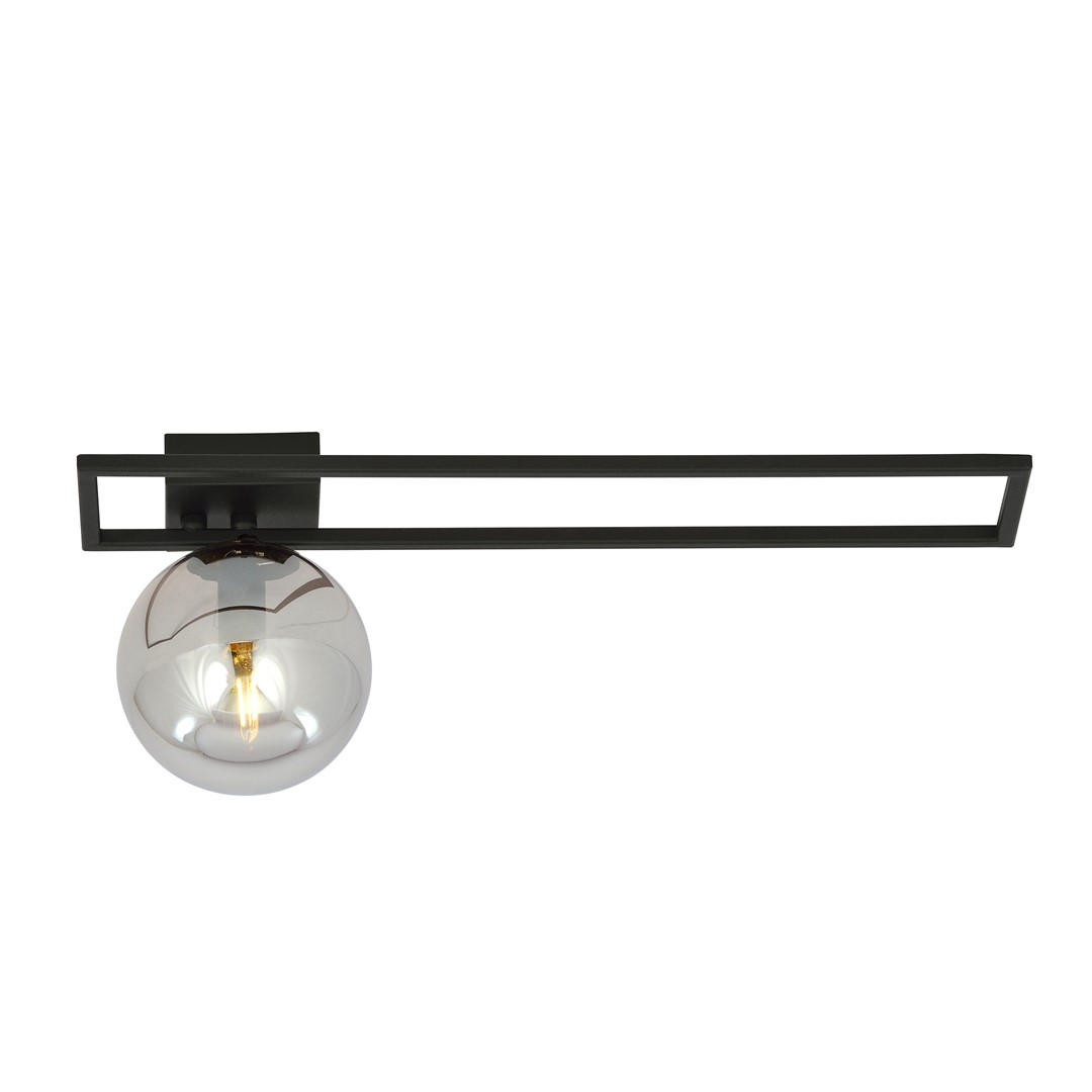 Emibig Stropna svjetiljka IMAGO 230V 10W MAX LED E14 Čelik/ Staklo Crna