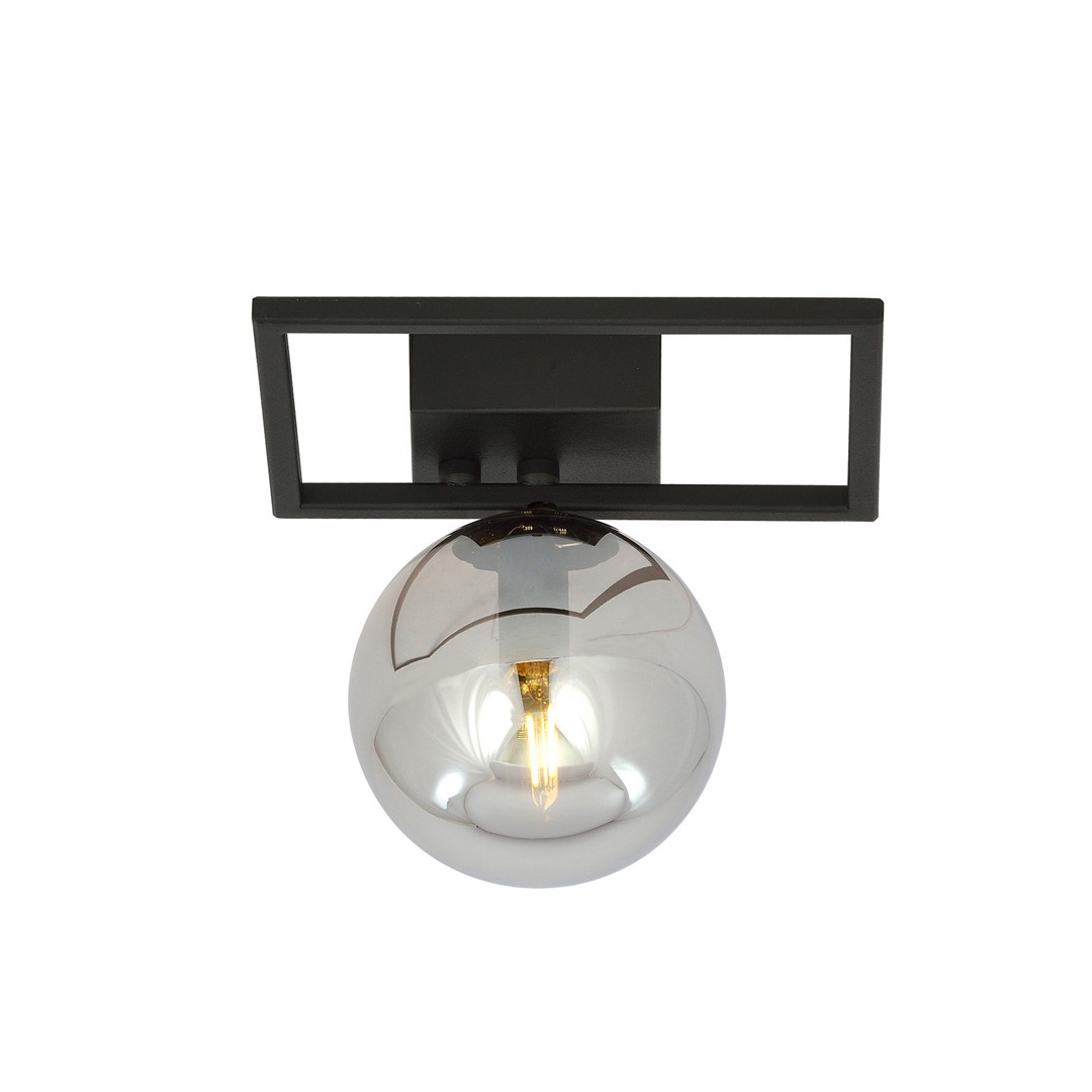 Emibig Stropna svjetiljka IMAGO 230V 10W MAX LED E14 Čelik/ Staklo Crna