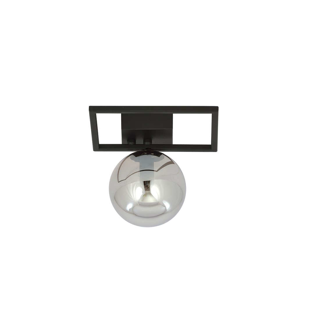 Emibig Stropna svjetiljka IMAGO 230V 10W MAX LED E14 Čelik/ Staklo Crna