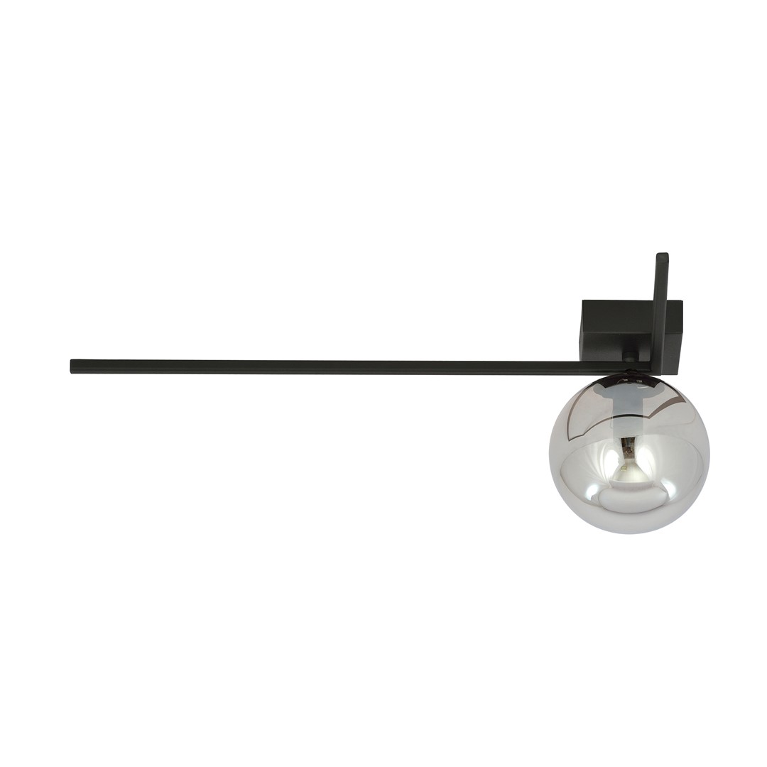 Emibig Stropna svjetiljka IMAGO 230V 10W MAX LED E14 Čelik/ Staklo Crna