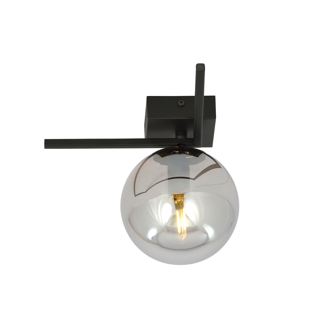 Emibig Stropna svjetiljka IMAGO 230V 10W MAX LED E14 Čelik/ Staklo Crna
