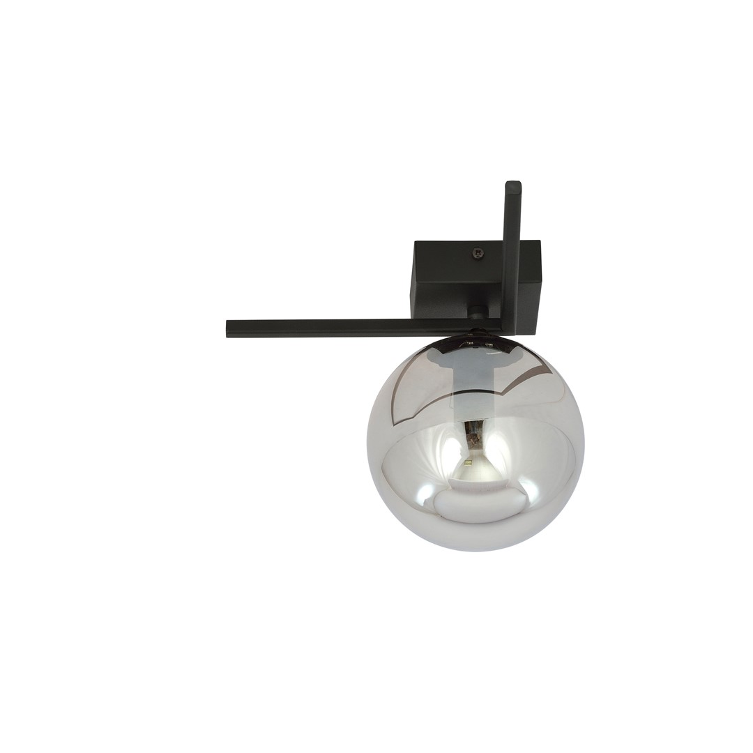 Emibig Stropna svjetiljka IMAGO 230V 10W MAX LED E14 Čelik/ Staklo Crna