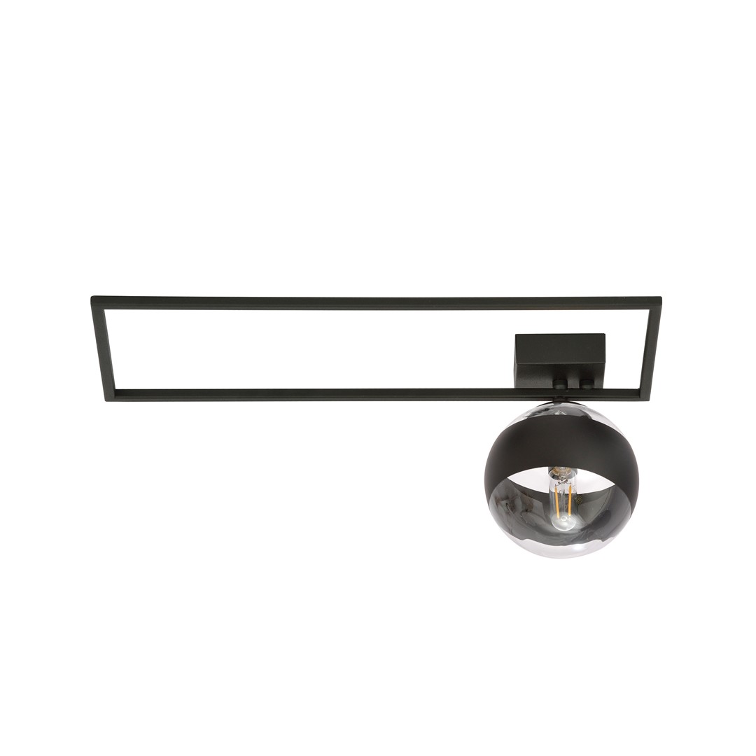 Emibig Stropna svjetiljka IMAGO 230V 10W MAX LED E14 Čelik/ Staklo Crna