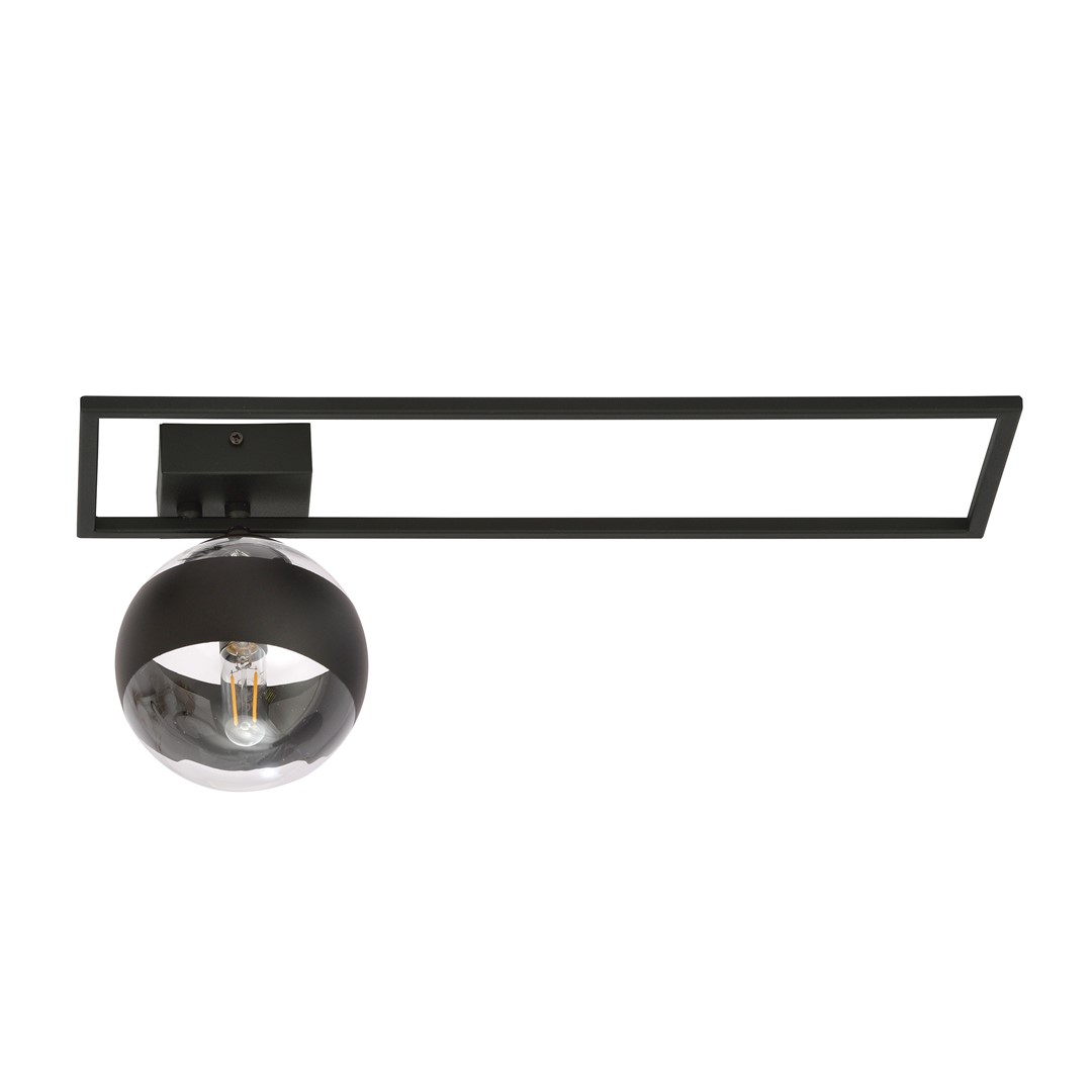 Emibig Stropna svjetiljka IMAGO 230V 10W MAX LED E14 Čelik/ Staklo Crna