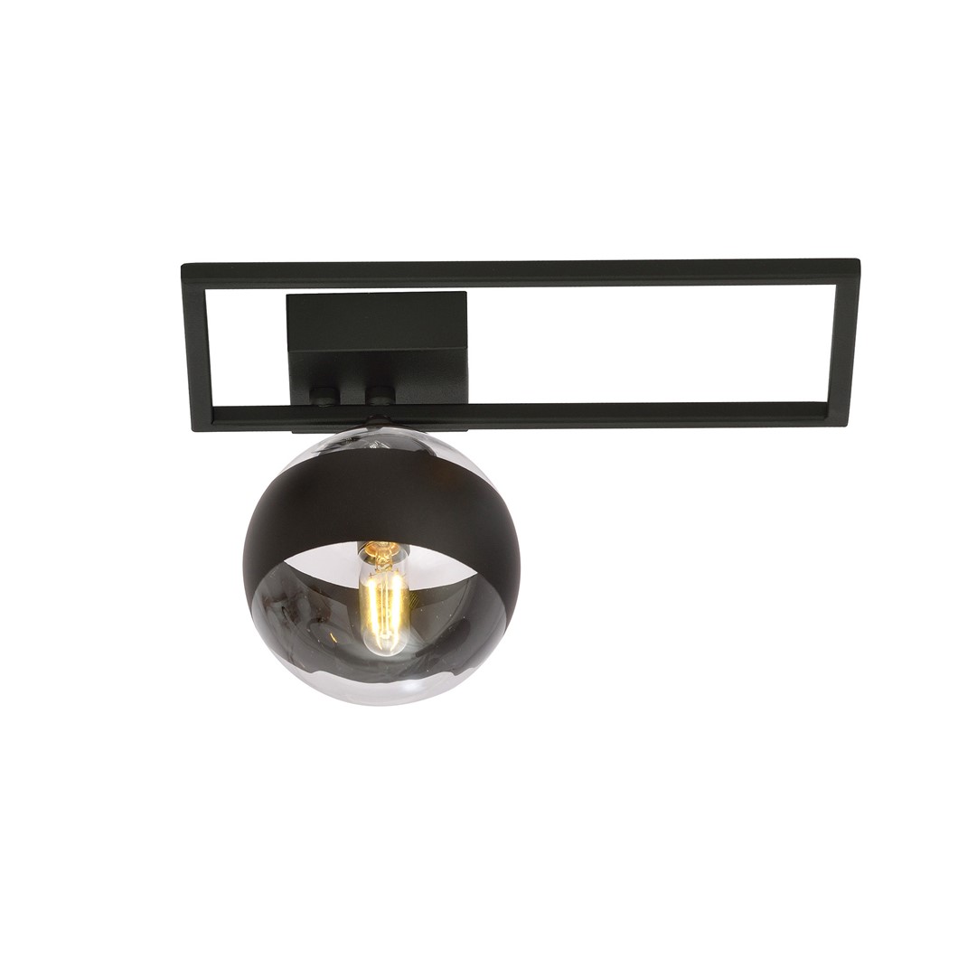Emibig Stropna svjetiljka IMAGO 230V 10W MAX LED E14 Čelik/ Staklo Crna