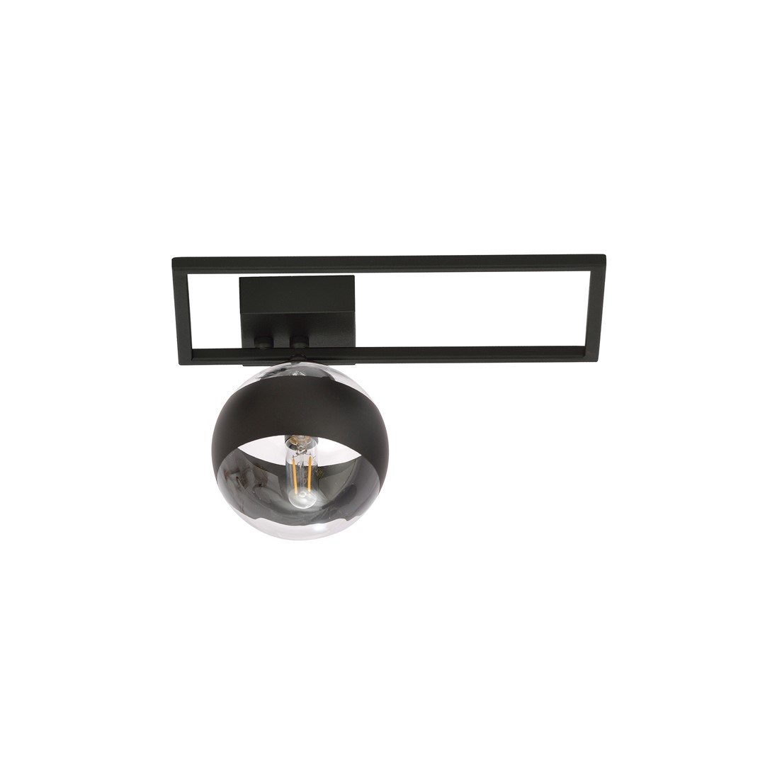 Emibig Stropna svjetiljka IMAGO 230V 10W MAX LED E14 Čelik/ Staklo Crna