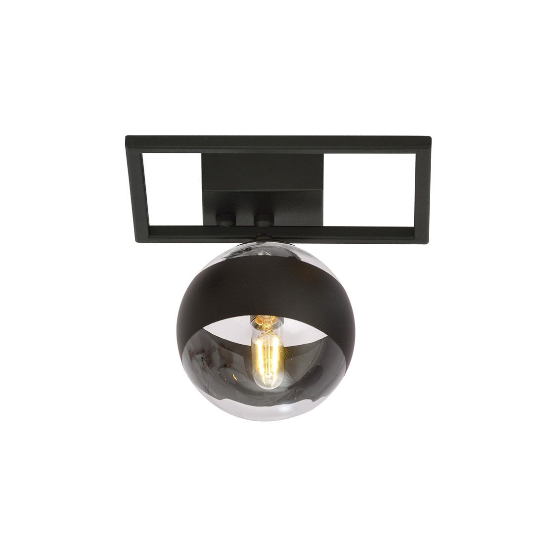 Emibig Stropna svjetiljka IMAGO 230V 10W MAX LED E14 Čelik/ Staklo Crna