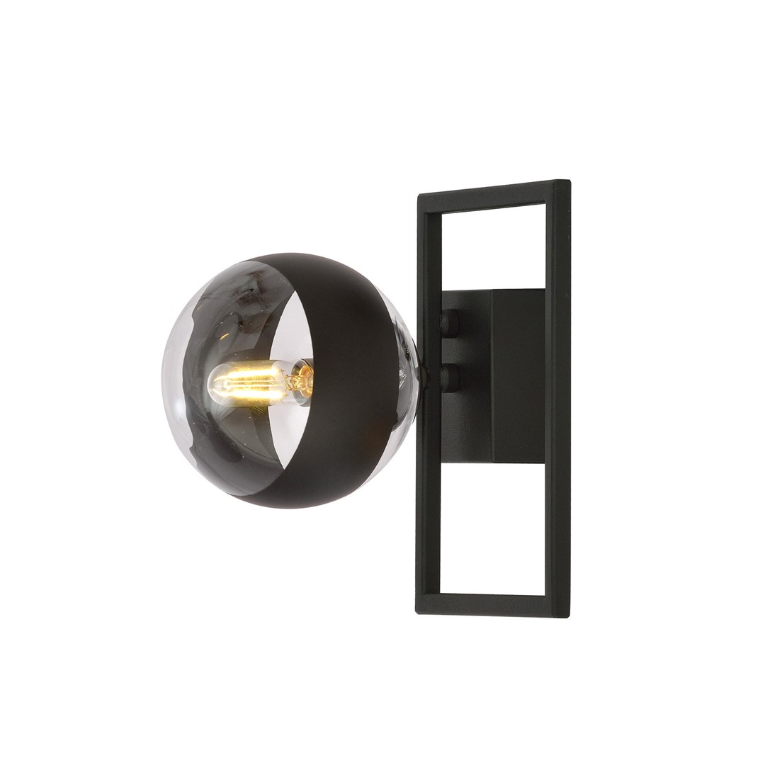 Emibig Stropna svjetiljka IMAGO 230V 10W MAX LED E14 Čelik/ Staklo Crna