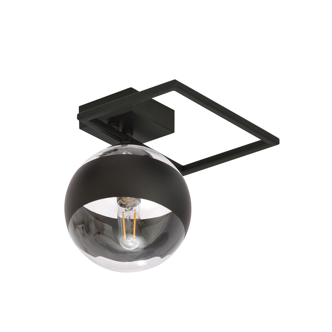 Emibig Stropna svjetiljka IMAGO 230V 10W MAX LED E14 Čelik/ Staklo Crna