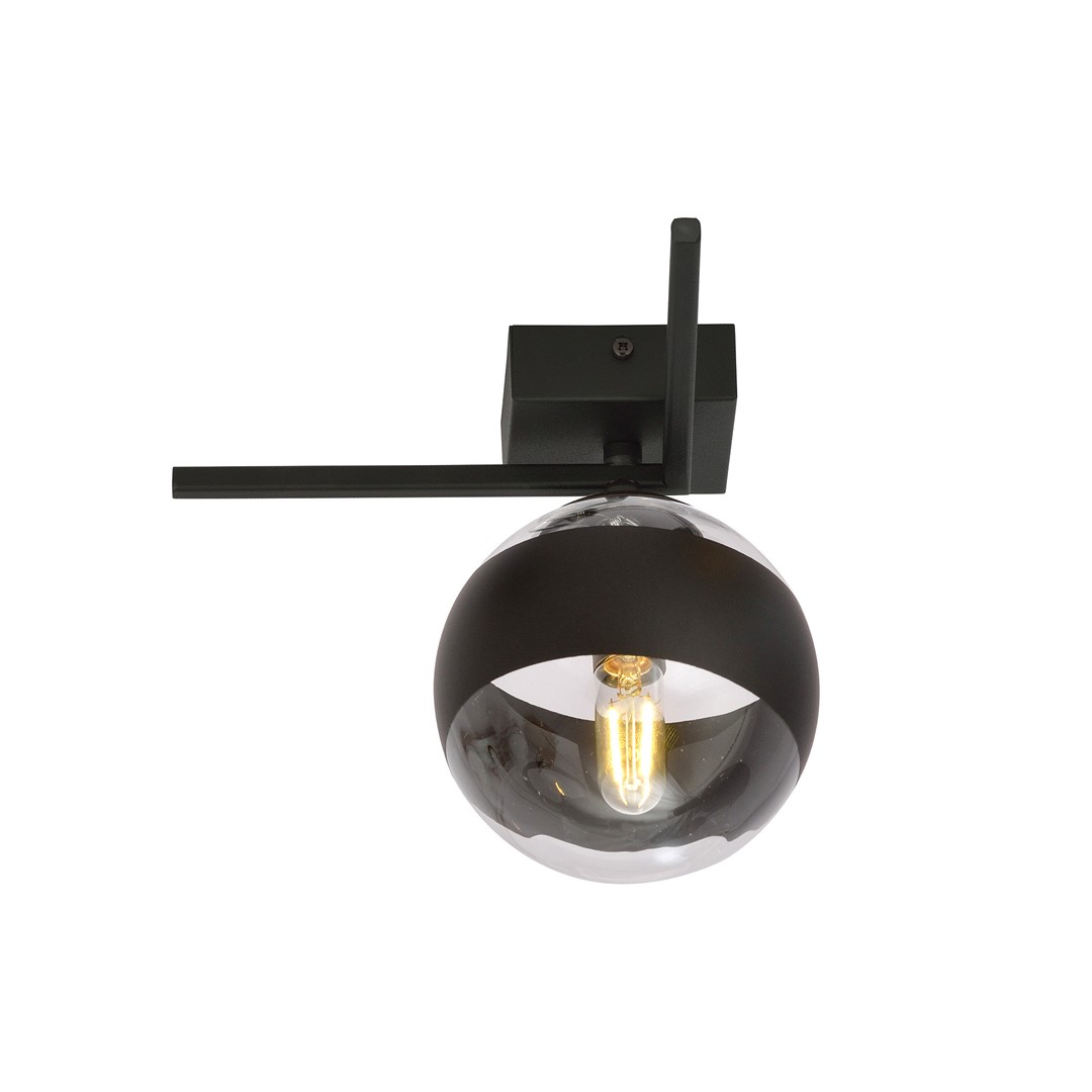 Emibig Stropna svjetiljka IMAGO 230V 10W MAX LED E14 Čelik/ Staklo Crna