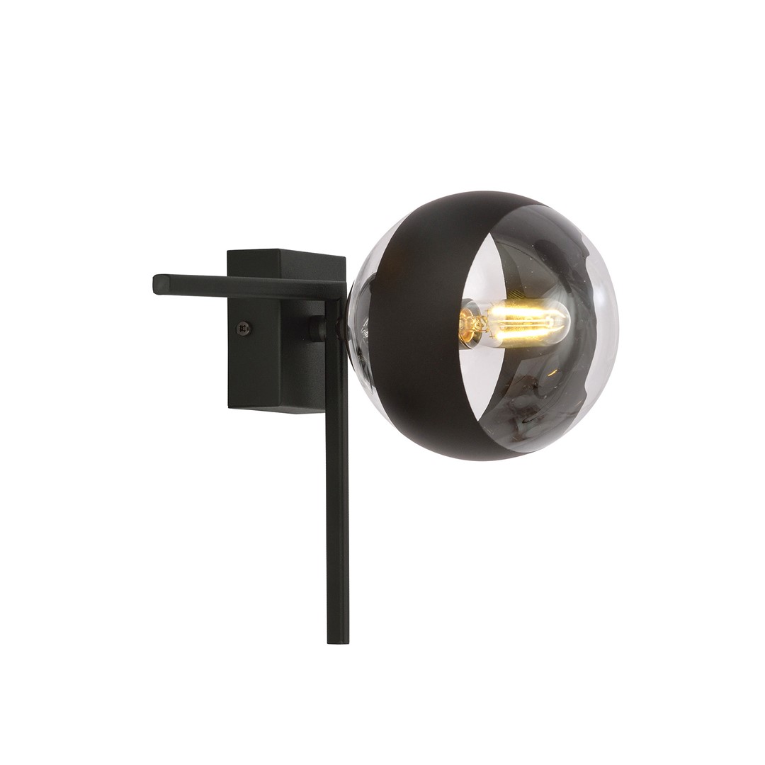 Emibig Stropna svjetiljka IMAGO 230V 10W MAX LED E14 Čelik/ Staklo Crna