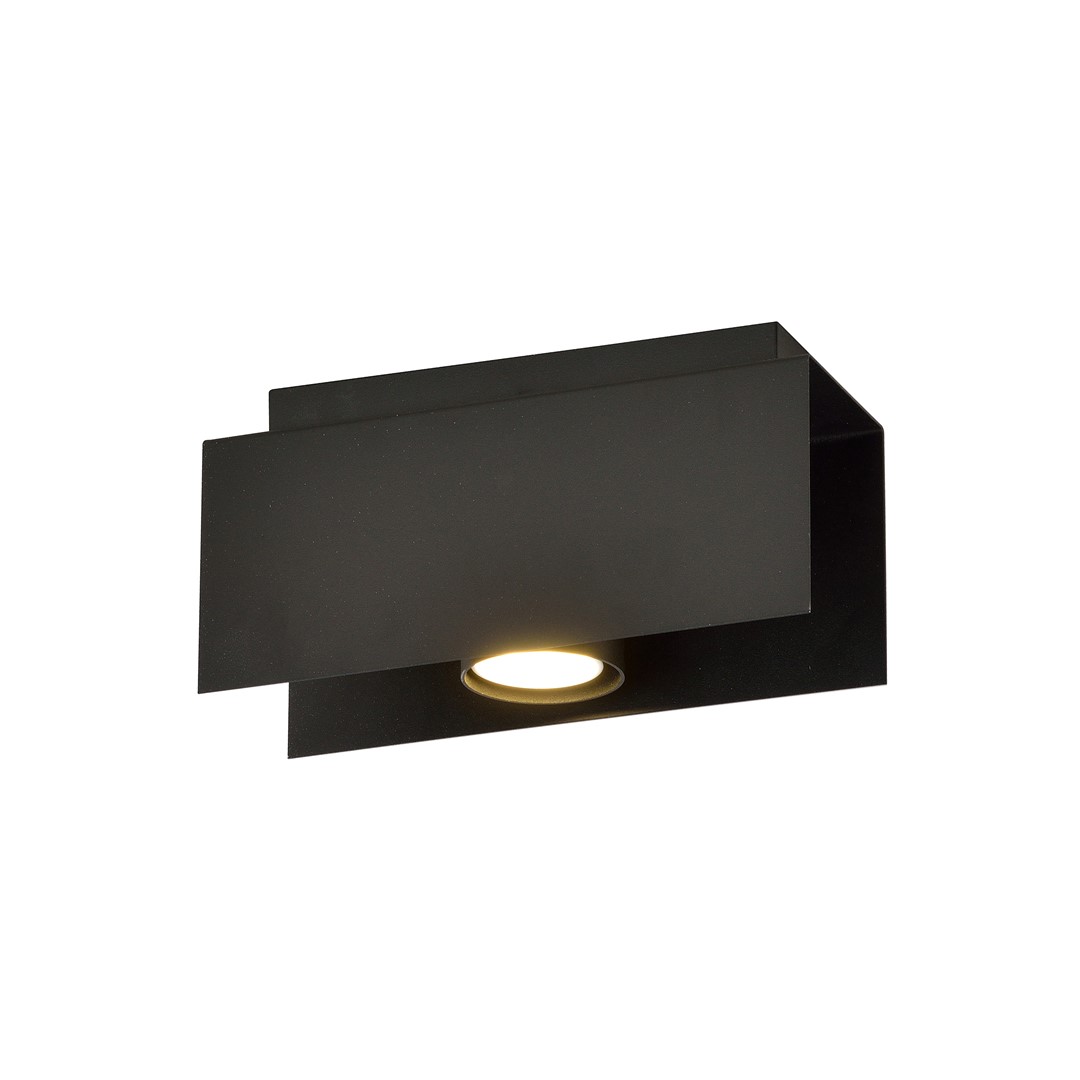 Emibig Stropna svjetiljka KENNO 230V 10W MAX LED GU10 Čelik Crna
