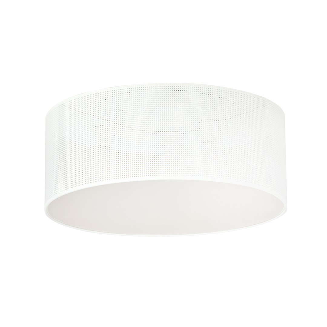 Emibig Stropna svjetiljka ASTON 230V 10W MAX LED E27 Čelik/ Tkanina Crna
