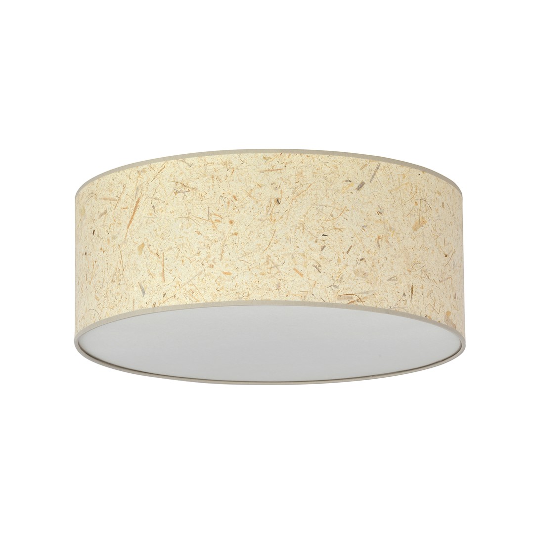 Emibig Stropna svjetiljka ASTON 230V 10W MAX LED E27 Čelik/ Tkanina Crna