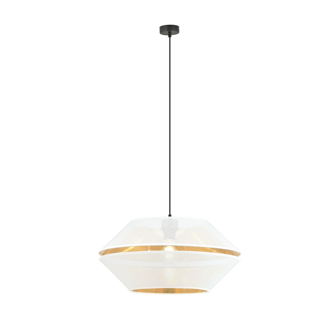 Emibig Visilica MALIA 230V 15W MAX LED E27 Čelik/ Tkanina Crna