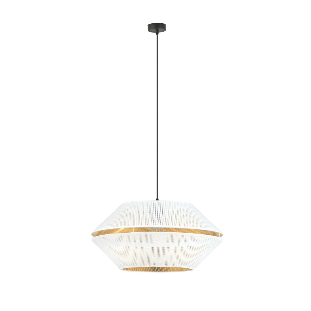 Emibig Visilica MALIA 230V 15W MAX LED E27 Čelik/ Tkanina Crna