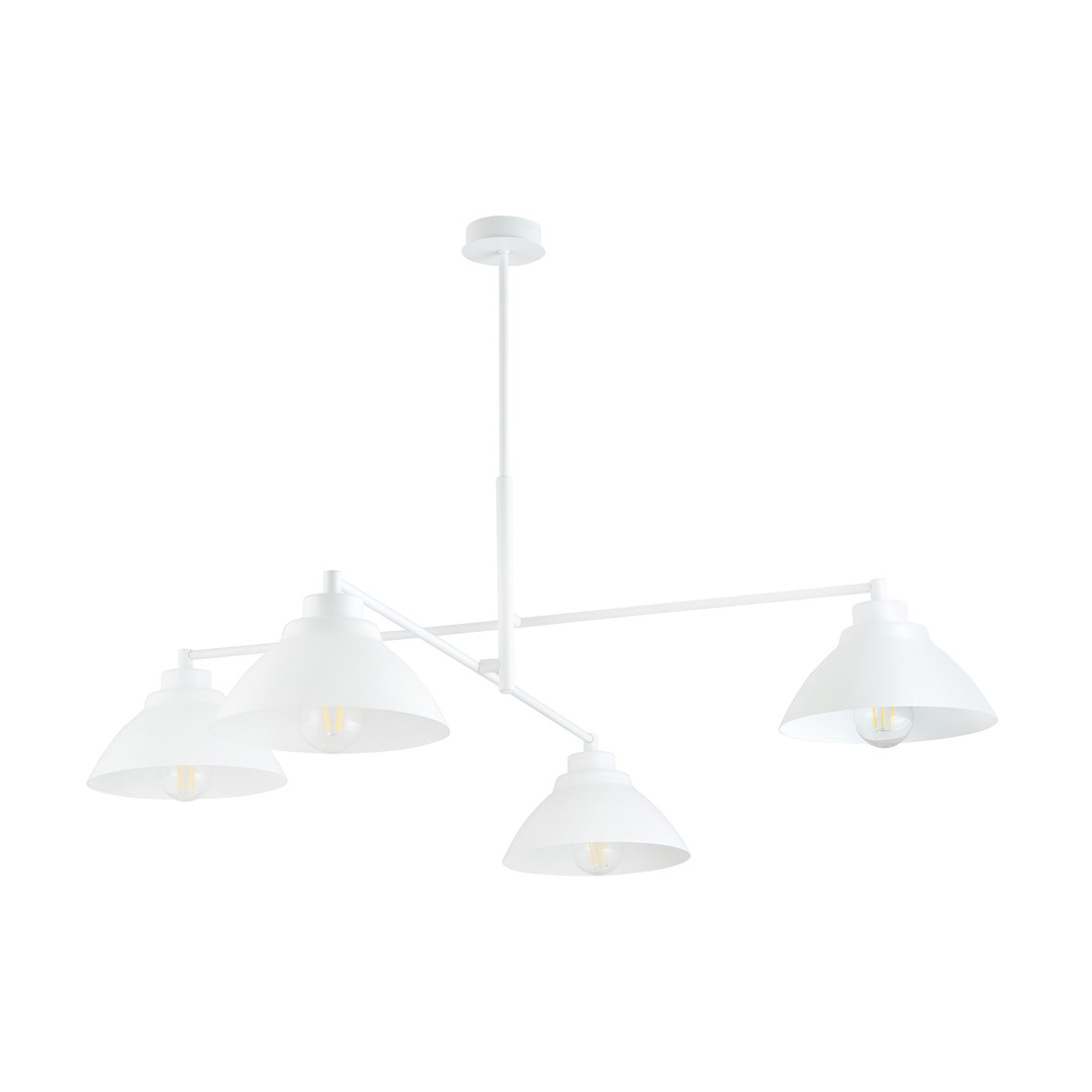 Emibig Luster MAVERICK 230V 15W MAX LED E27 Čelik Bijela