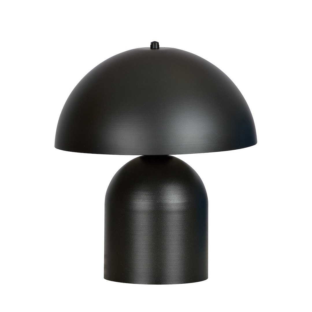 Emibig Stolna lampa KAVA 230V 15W MAX LED E27 Čelik Crna