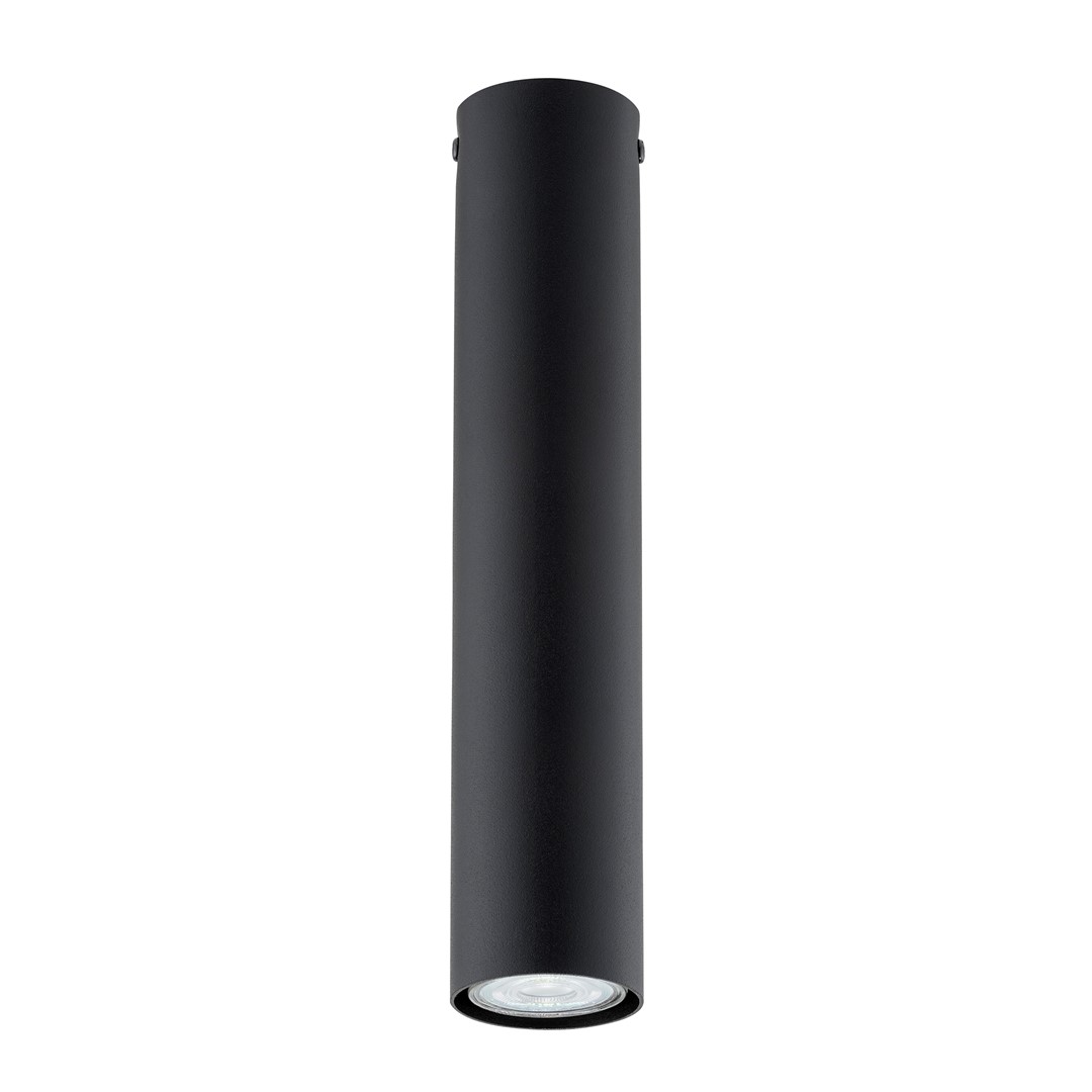 Emibig Stropna svjetiljka TECNO 230V 8W MAX LED GU10 Čelik Crna
