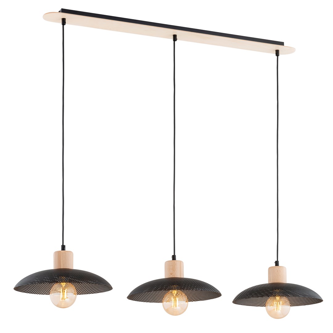Emibig Luster KOBE 230V 15W MAX LED E27 Čelik Crna