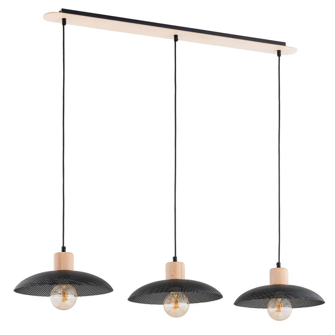 Emibig Luster KOBE 230V 15W MAX LED E27 Čelik Crna