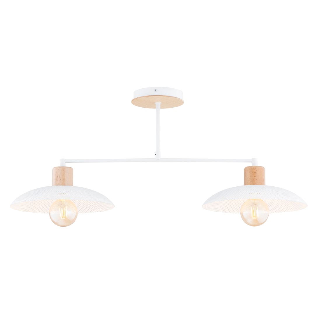 Emibig Luster KOBE 230V 15W MAX LED E27 Čelik Bijela
